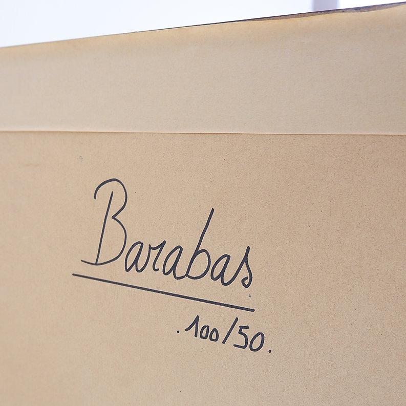 Glaskünstlerisches Werk des Künstlers „Barabas“, signiert S. Bonnamour“ im Angebot 2