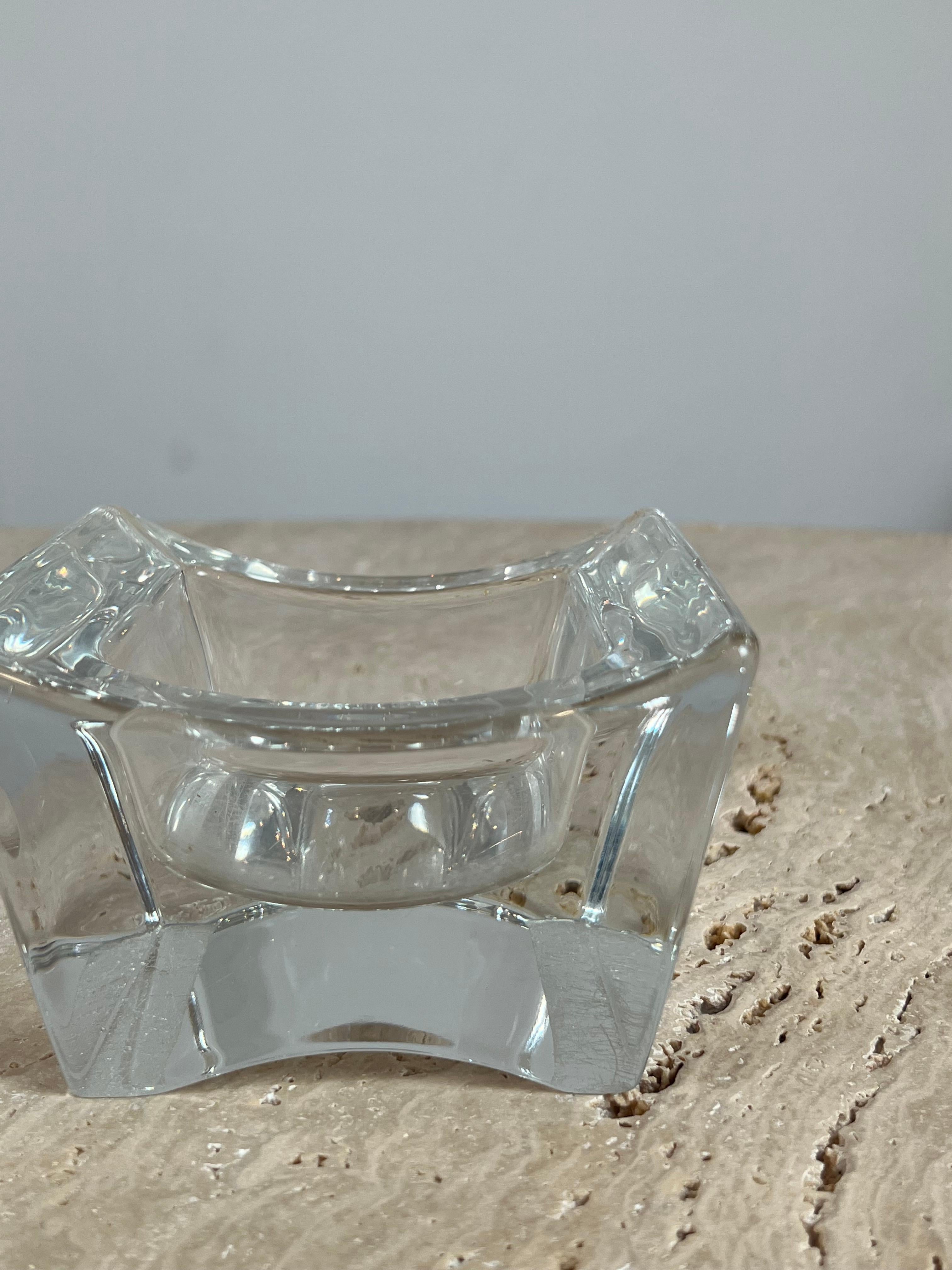 Glass Ashtray, 1970s In Good Condition For Sale In PARIS, FR