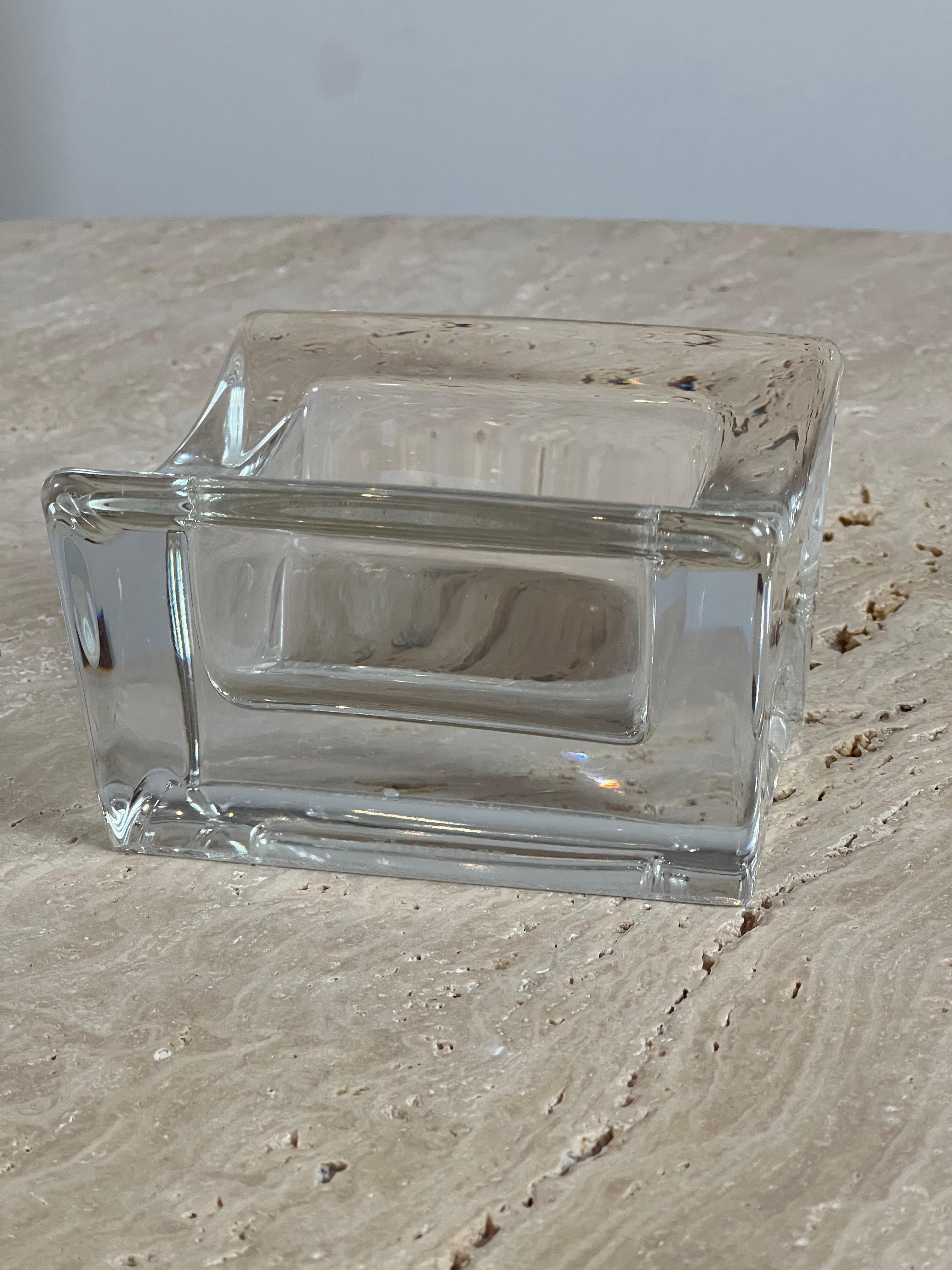 Glass Ashtray, 1970s For Sale 2