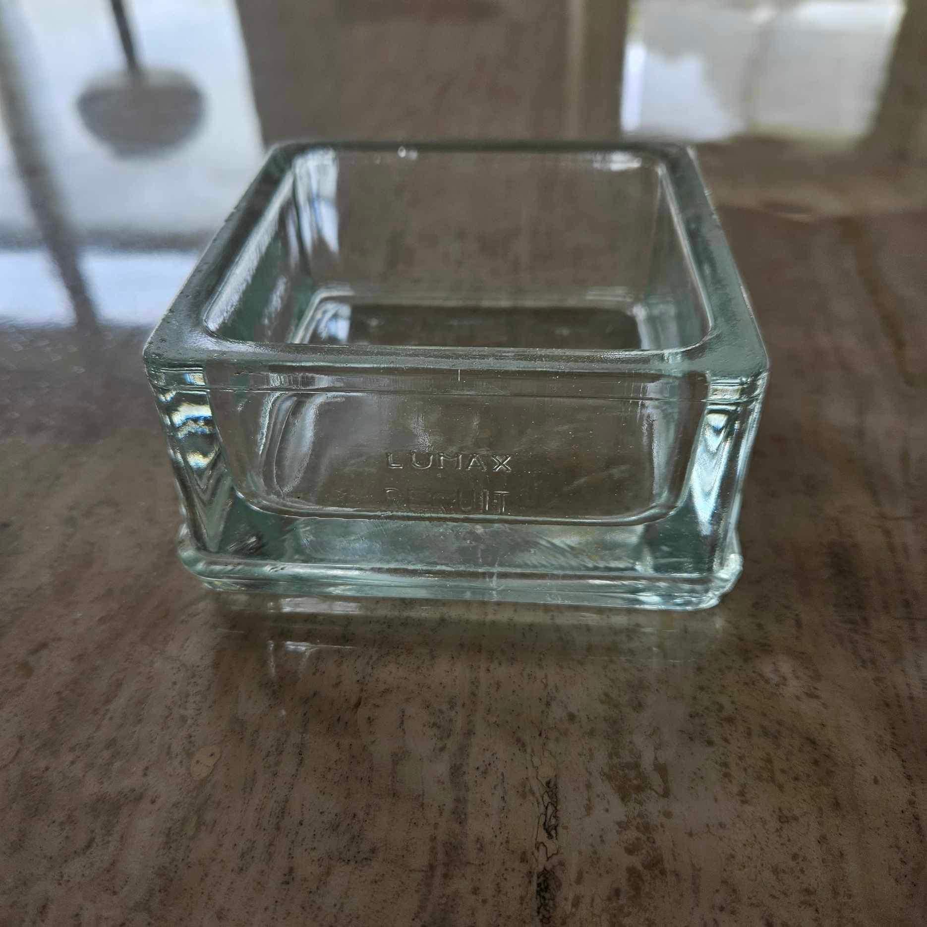 Mid-Century Modern Cendrier en verre par le Corbusier et charlotte Perriand en vente