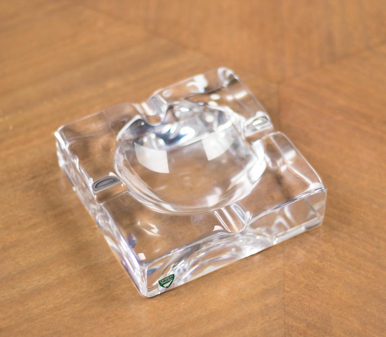 Glass Ashtray by Orrefors For Sale at 1stdibs