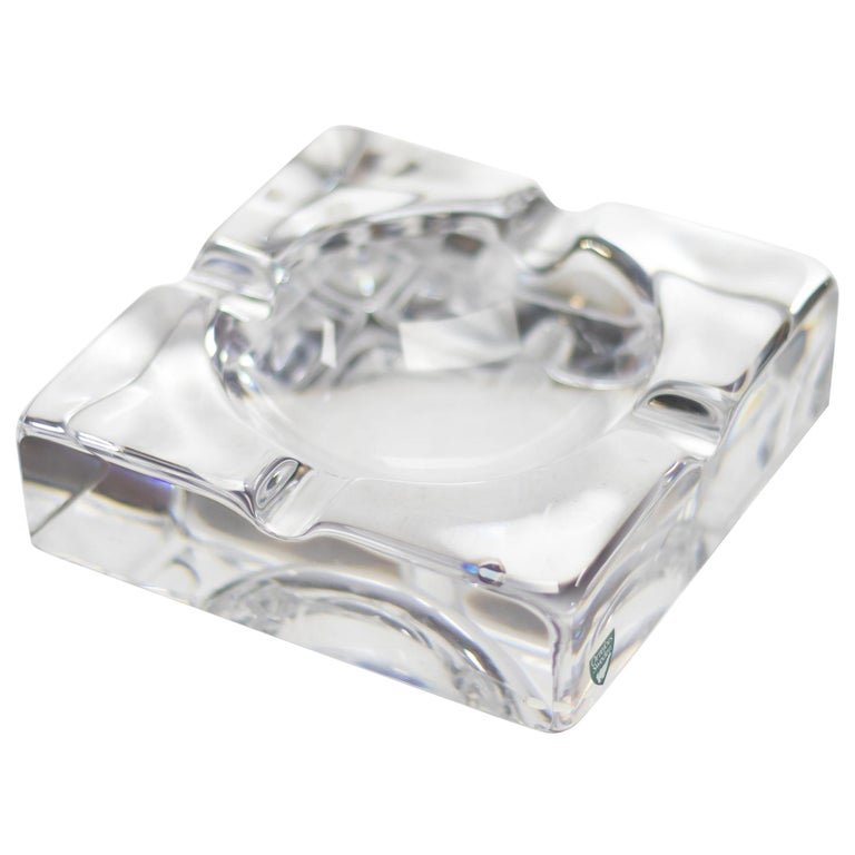 Glass Ashtray by Orrefors For Sale at 1stdibs