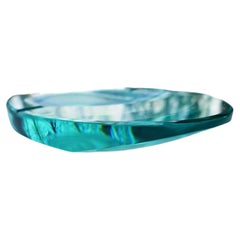 Glass ashtray possible Fontana Arte or Krupp