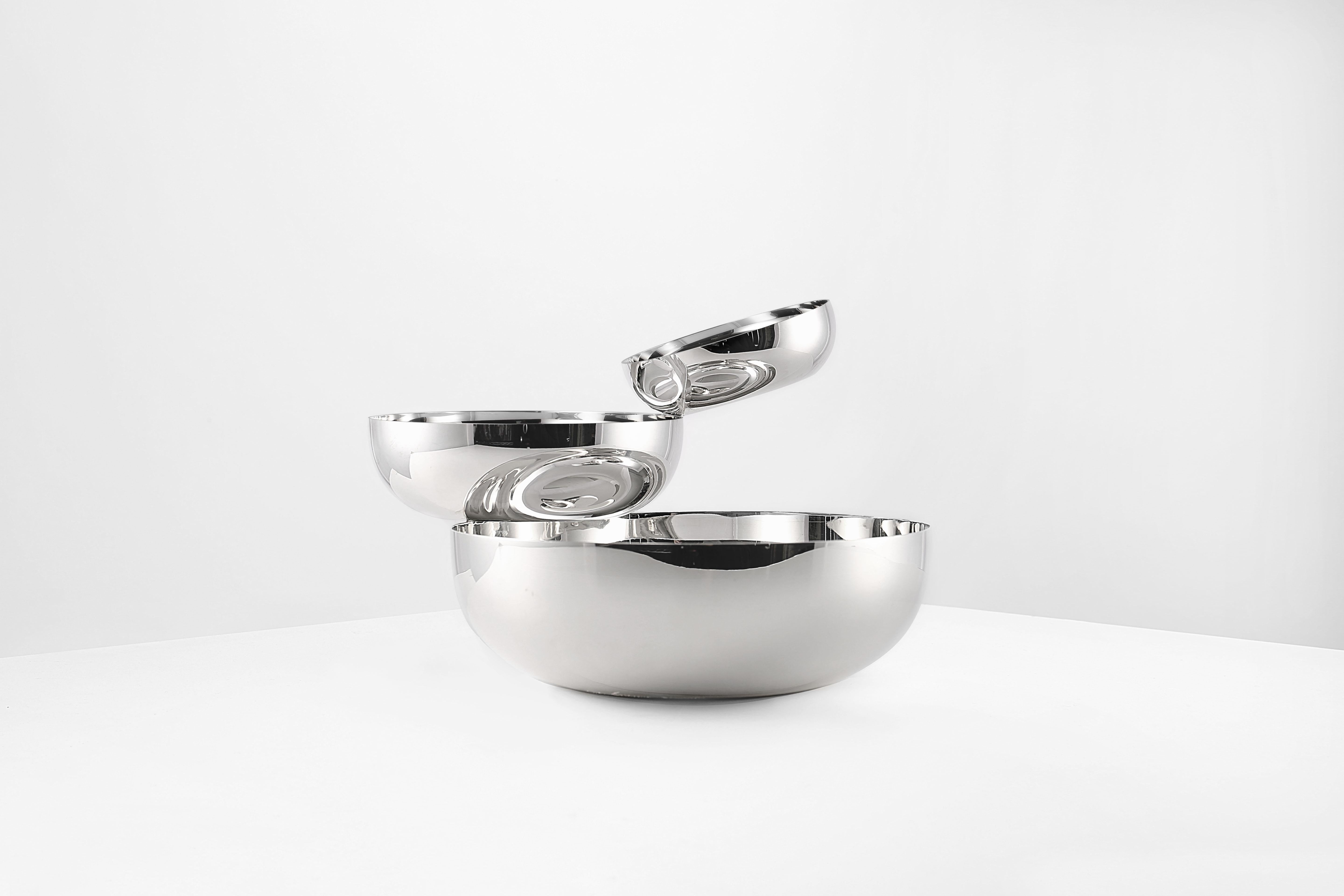 Post-Modern Glass Balance Bowls by Joel Escalona