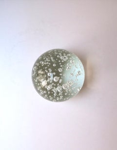 Glass Ball Sphere with Bubble Design