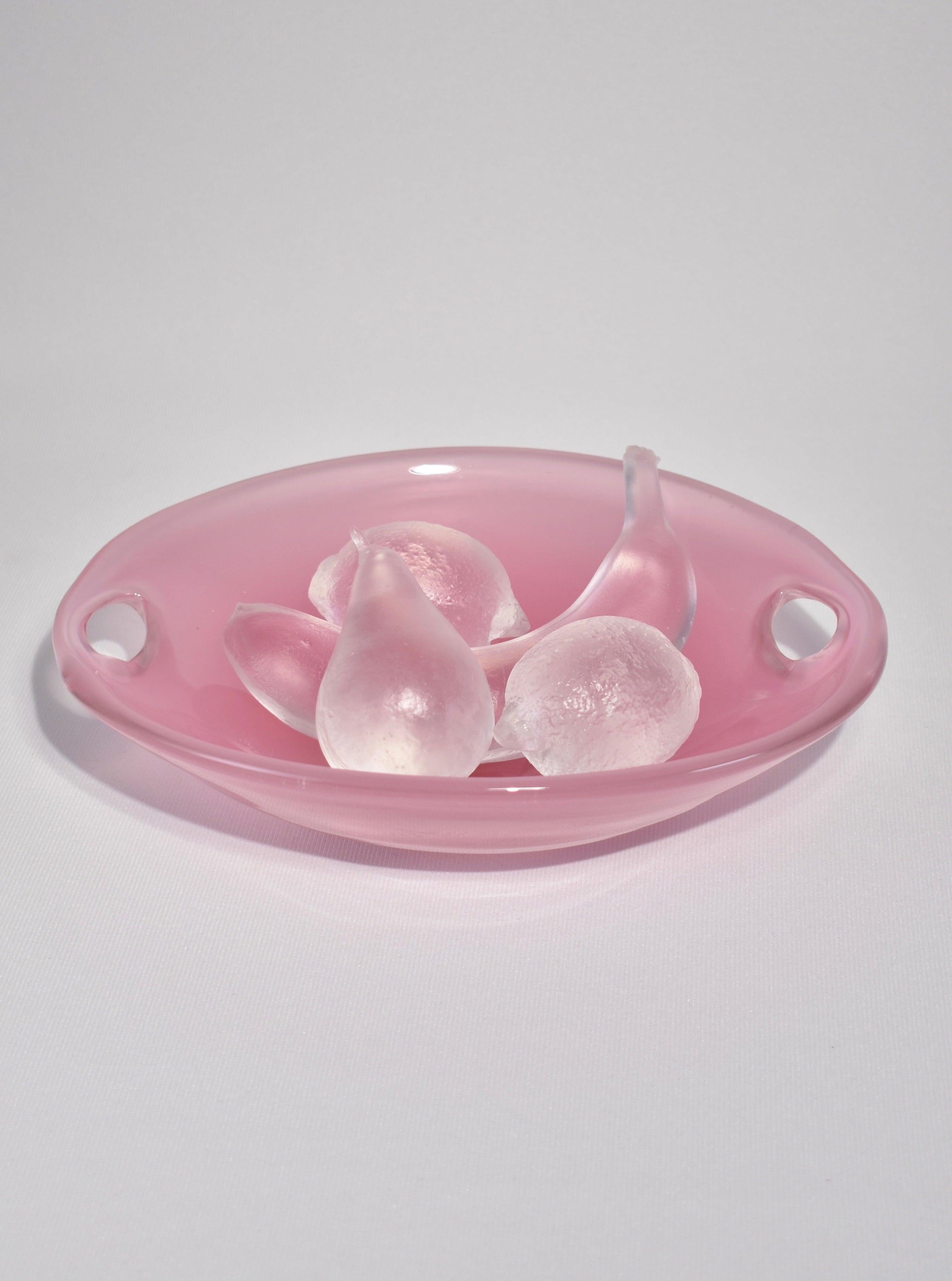 Modern Glass Banana in Clear
