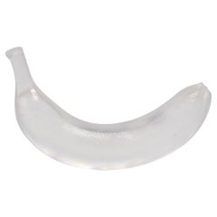 Glass Banana in Clear