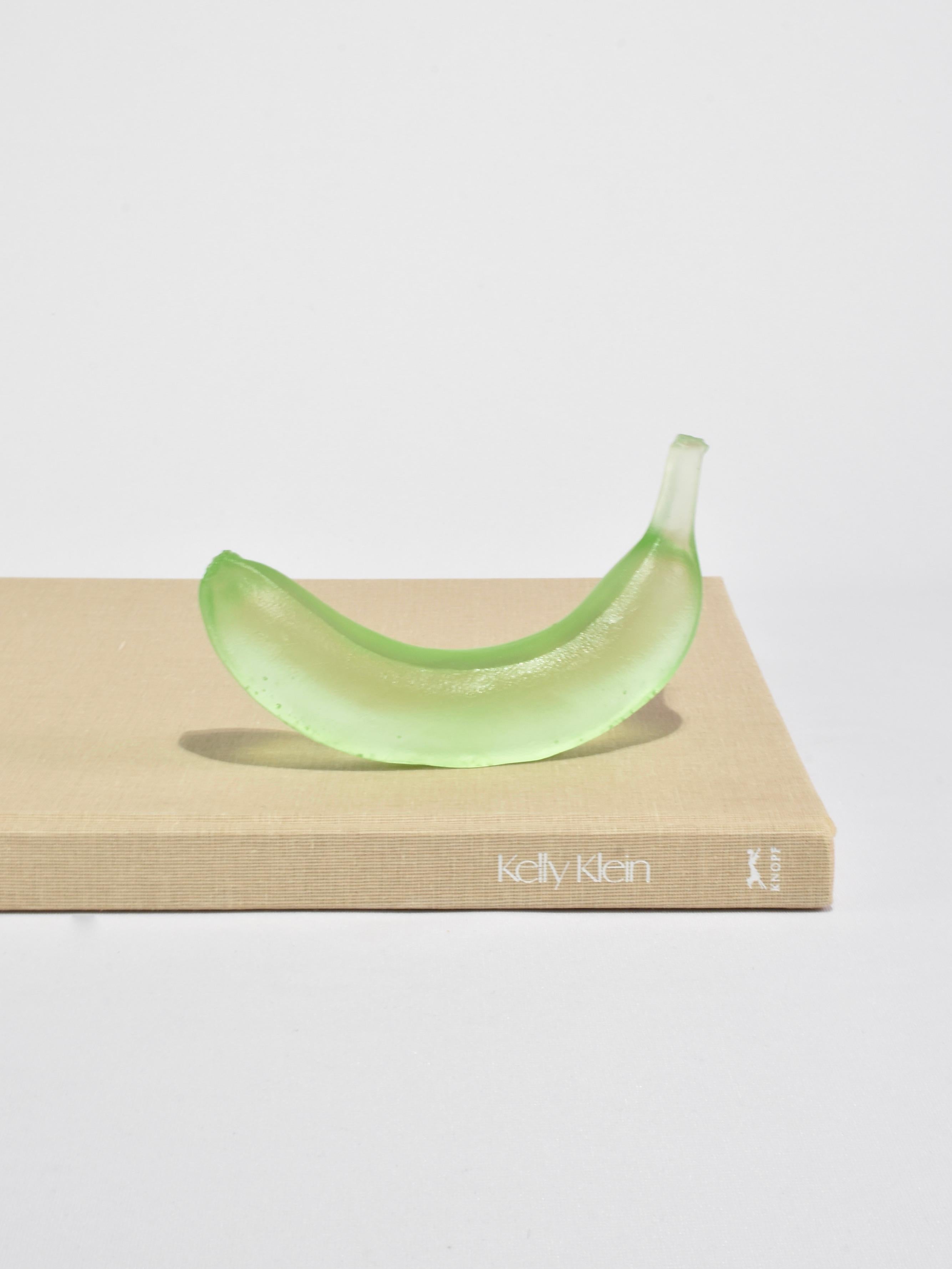Glass Banana in Lime In New Condition For Sale In Richmond, VA