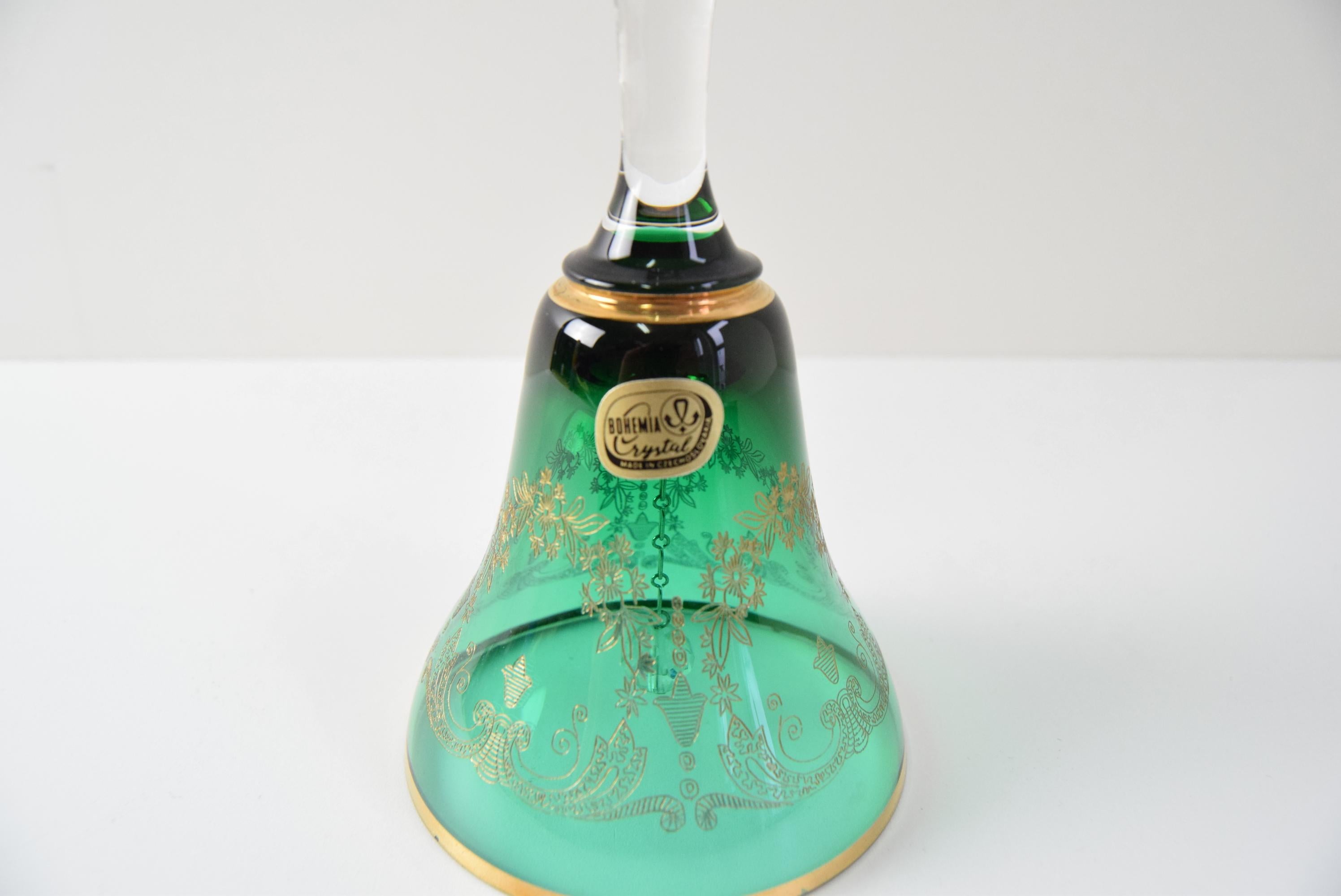 Milieu du XXe siècle Bell Bohemia cristal des années 1960 en vente