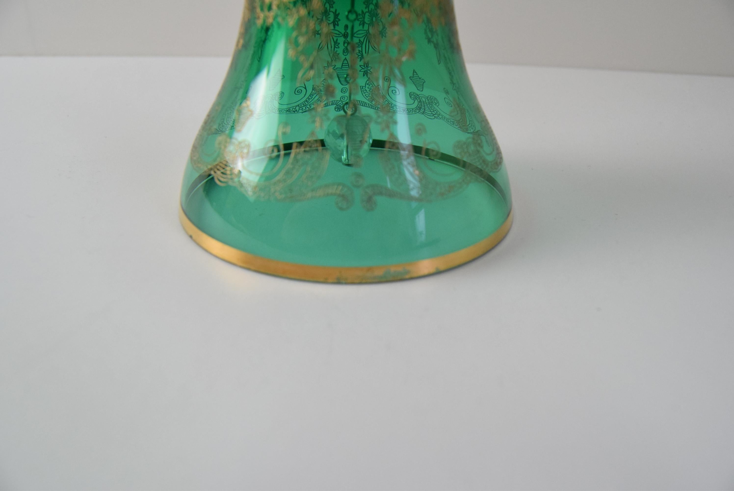 Cristal Bell Bohemia cristal des années 1960 en vente
