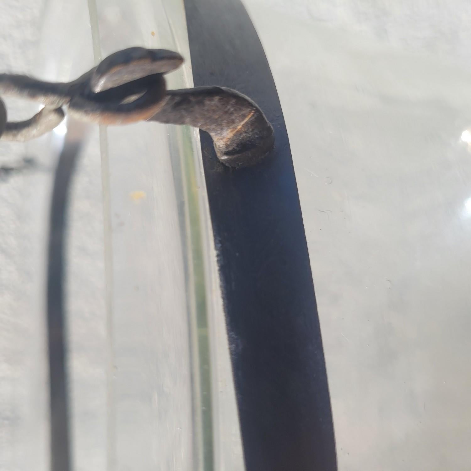 Lanterne à clochettes en verre, 19e siècle en vente 3