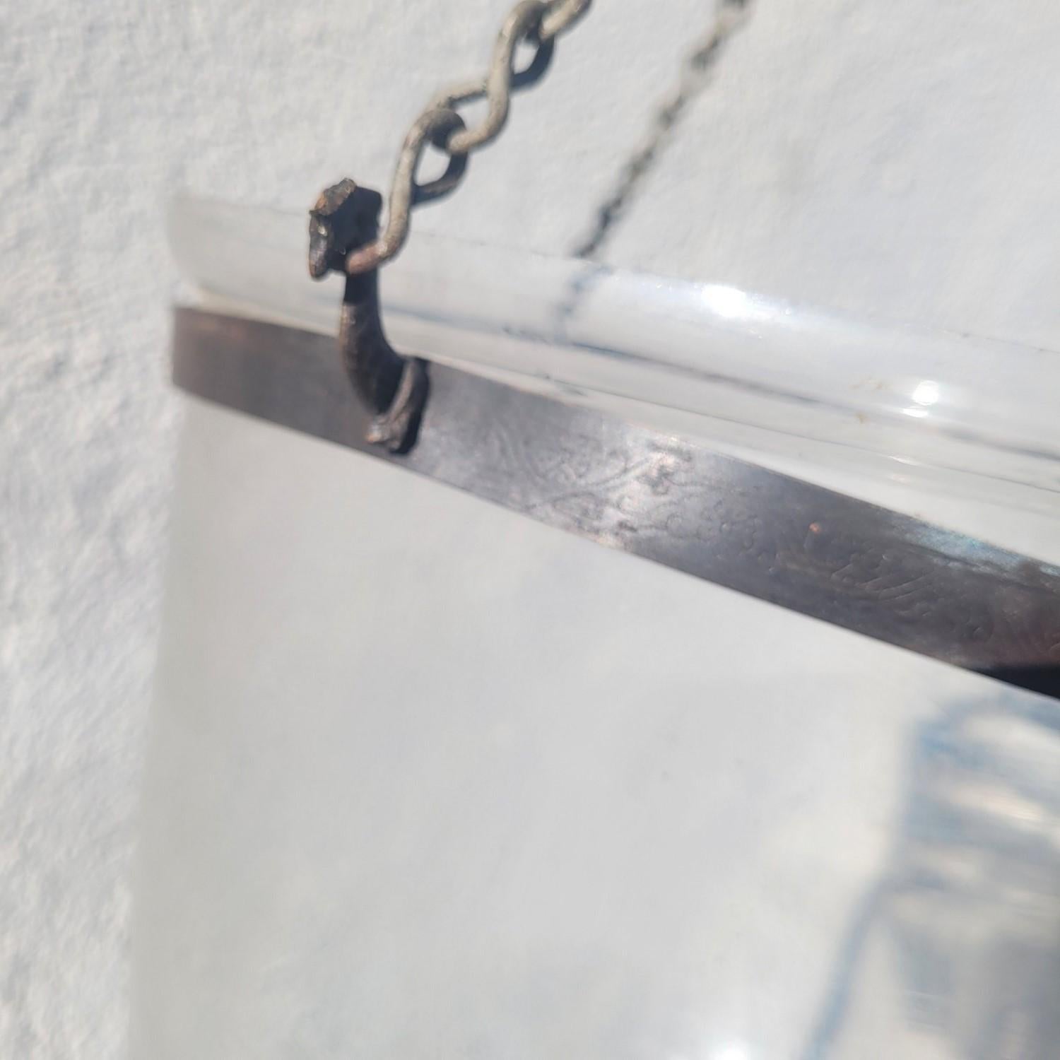 Lanterne à clochettes en verre, 19e siècle en vente 6