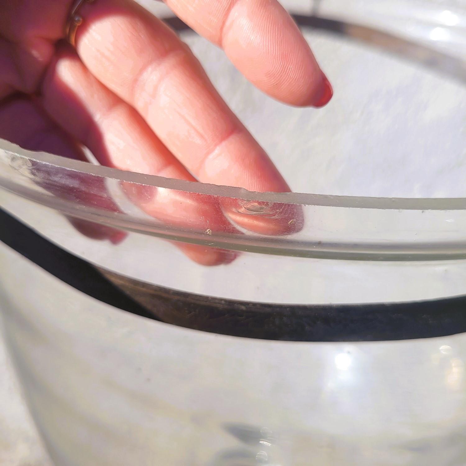 Lanterne à clochettes en verre, 19e siècle Bon état - En vente à MARSEILLE, FR