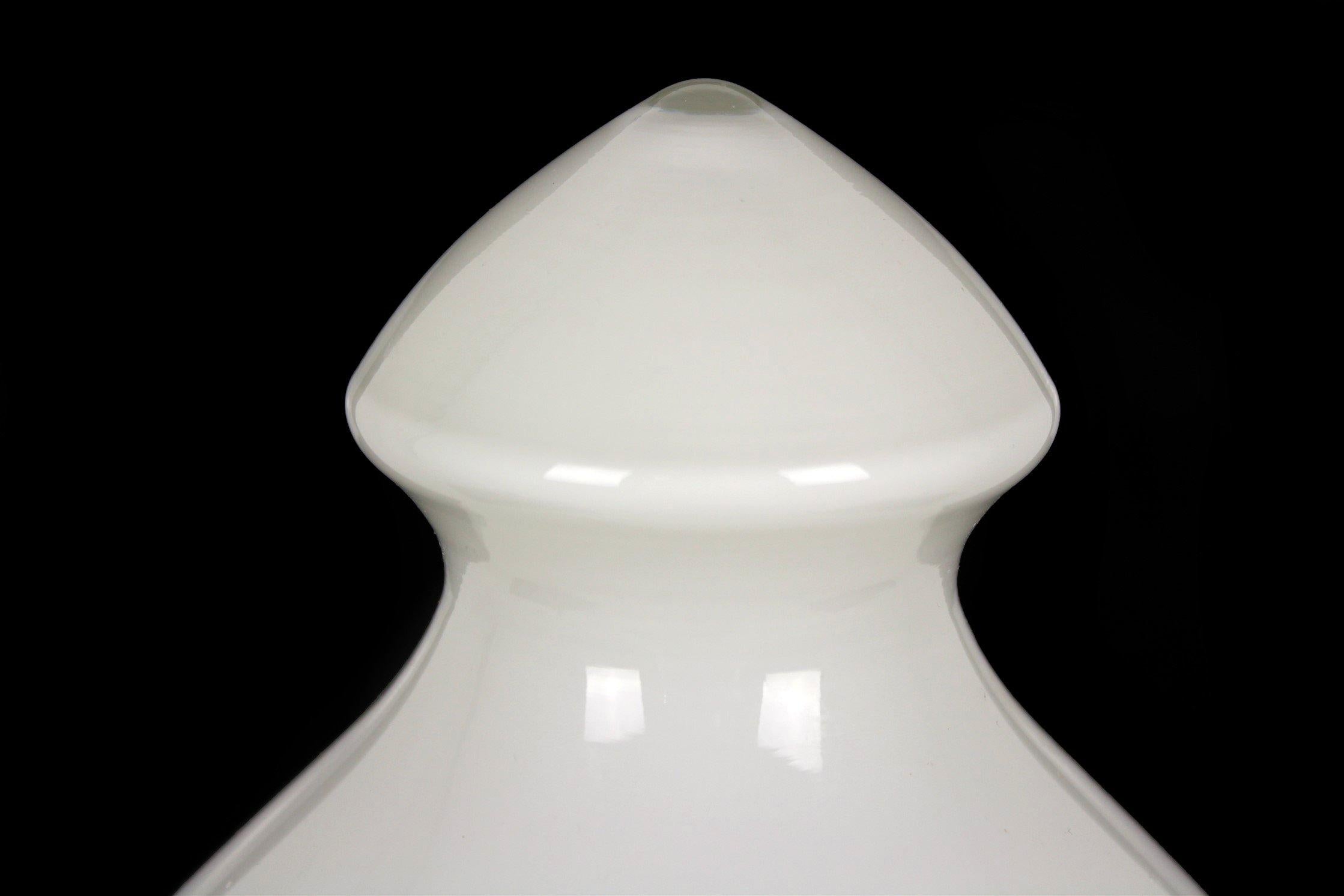 Glass Bishop Chess Table Lamp by Ivan Jakeš for Osvětlovací Sklo, 1970s 4