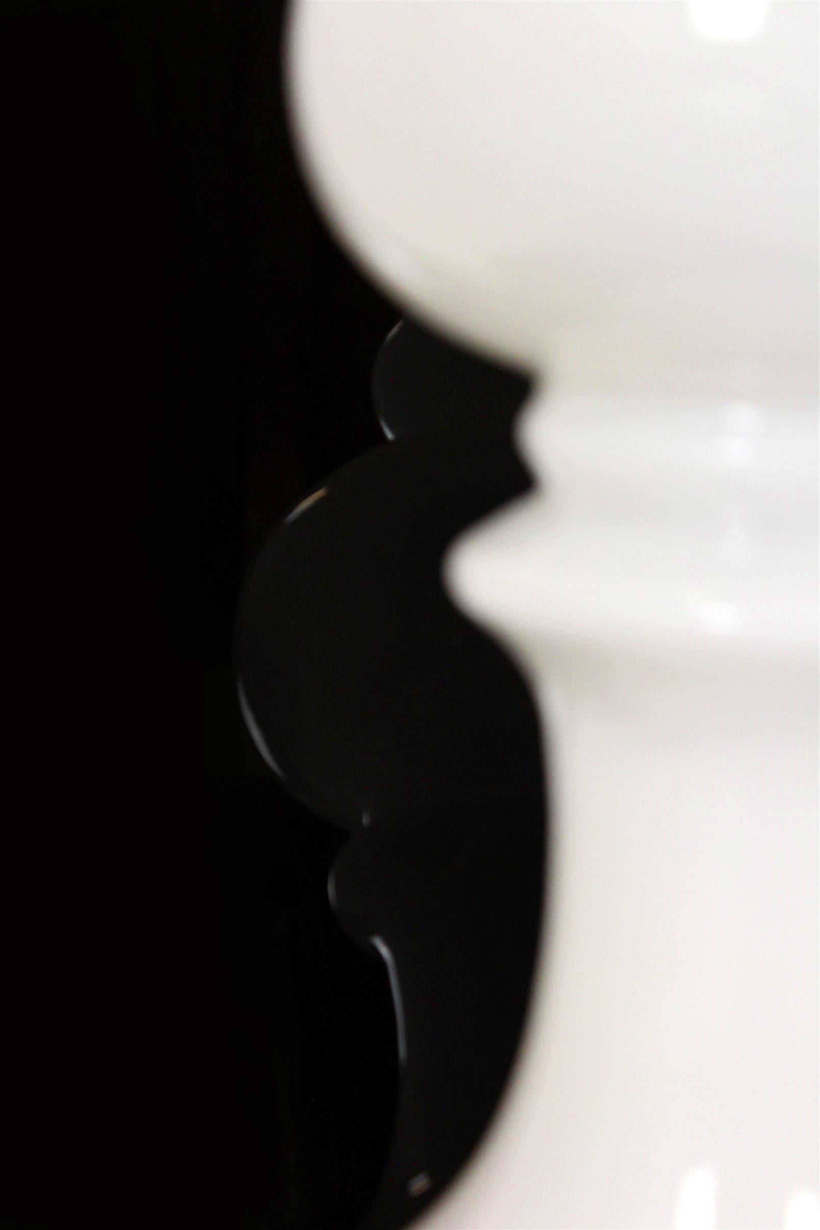 Glass Bishop Chess Table Lamp by Ivan Jakeš for Osvětlovací Sklo Valašské Meziří 5
