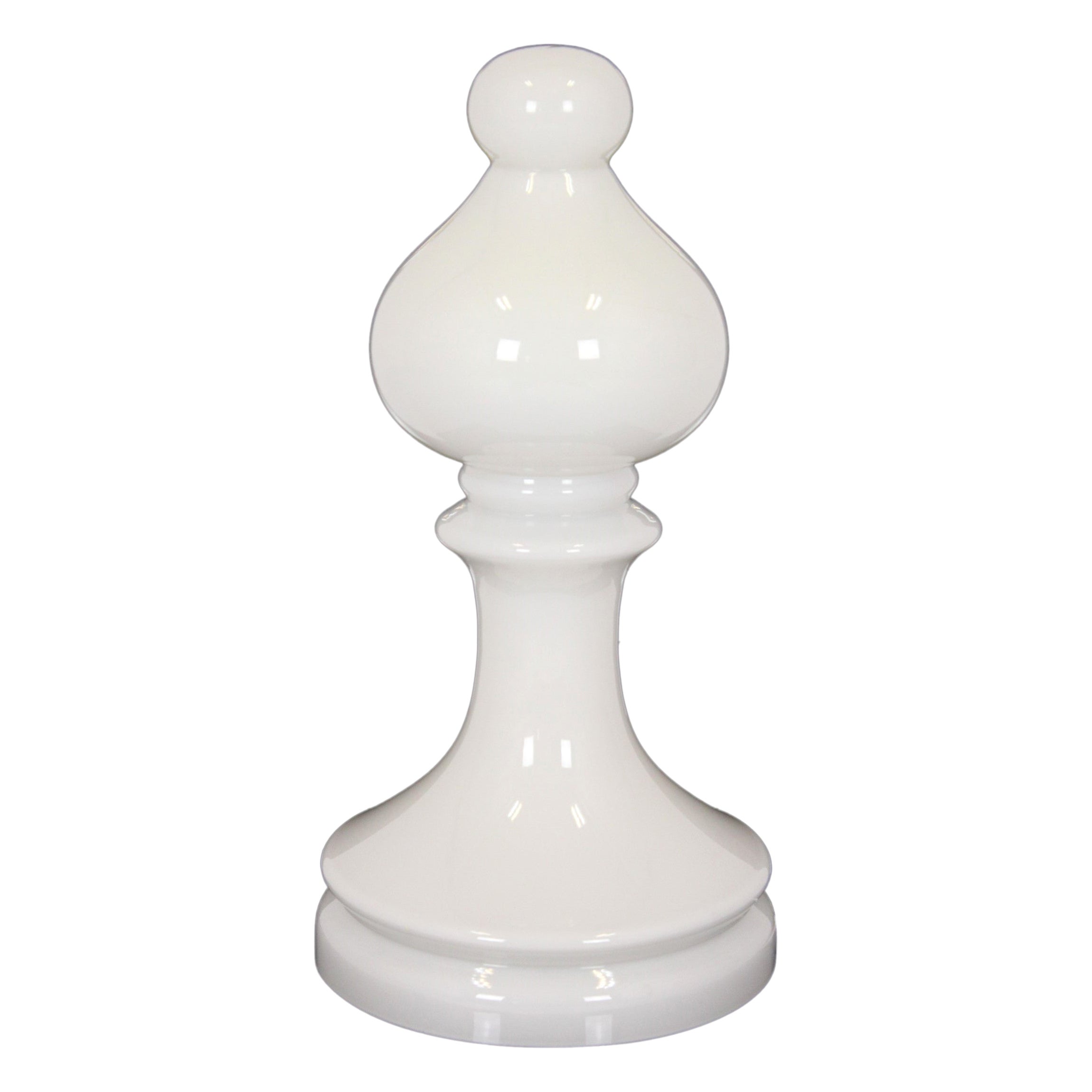 Glass Bishop Chess Table Lamp by Ivan Jakeš for Osvětlovací Sklo Valašské Meziří