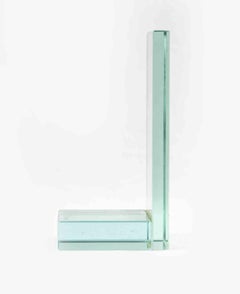 Glass Bookend, Italy, 1970s