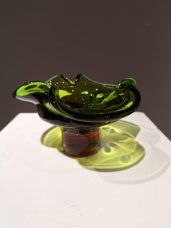 Bol en verre de F Zemek des années 1960