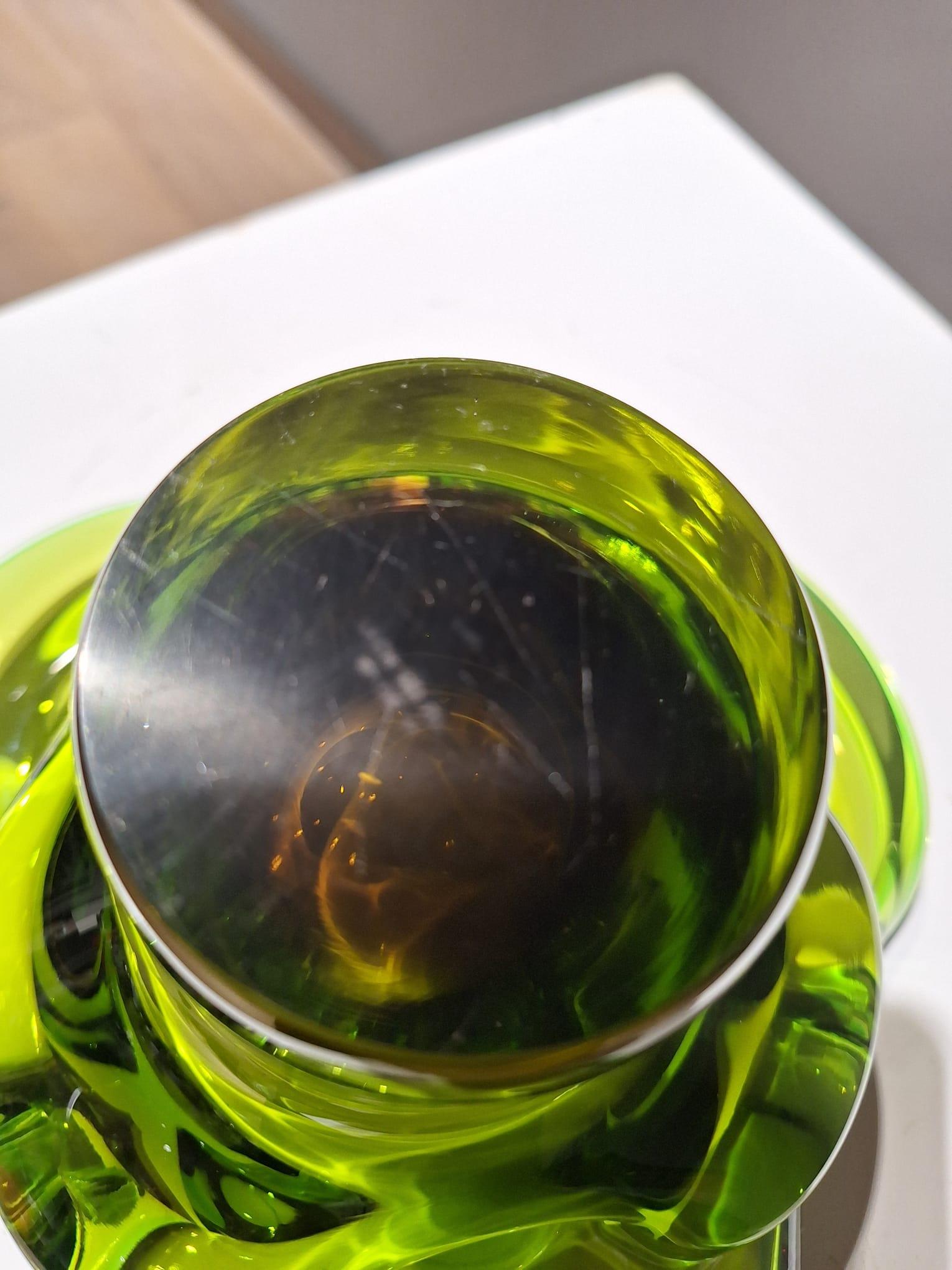 Ciotola di vetro di F Zemek 1960 in vendita 3