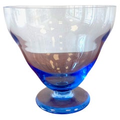 Cuenco de cristal de Gunilla Jung para Karhula, Finlandia Años 30