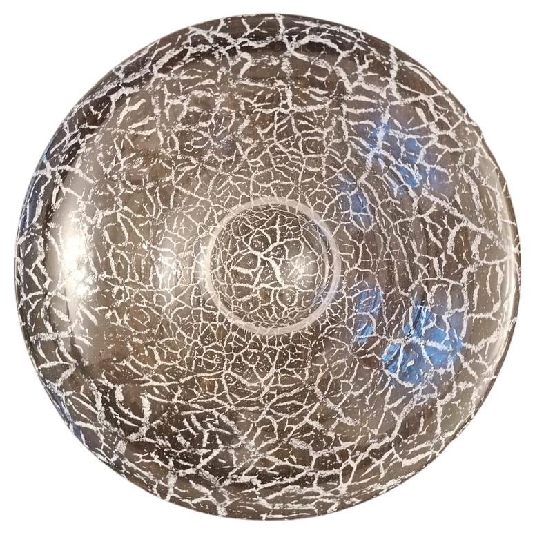 Glass Bowl by Karl Wiedmann for WMF Ikora For Sale
