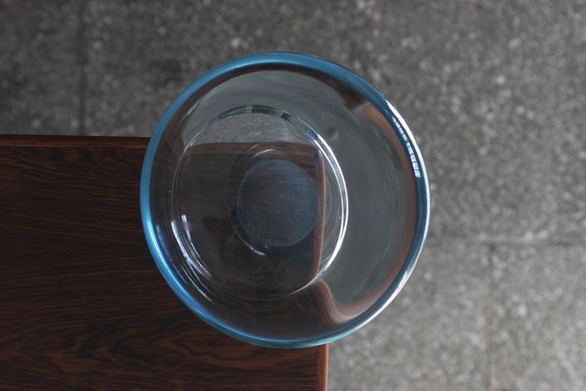 Ciotola in vetro di Per Lütken per Holmegaard, anni '50 In condizioni buone in vendita a KUTNO, PL