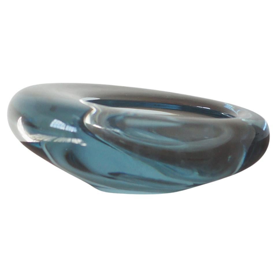 Ciotola in vetro di Per Lütken per Holmegaard, anni '50 in vendita