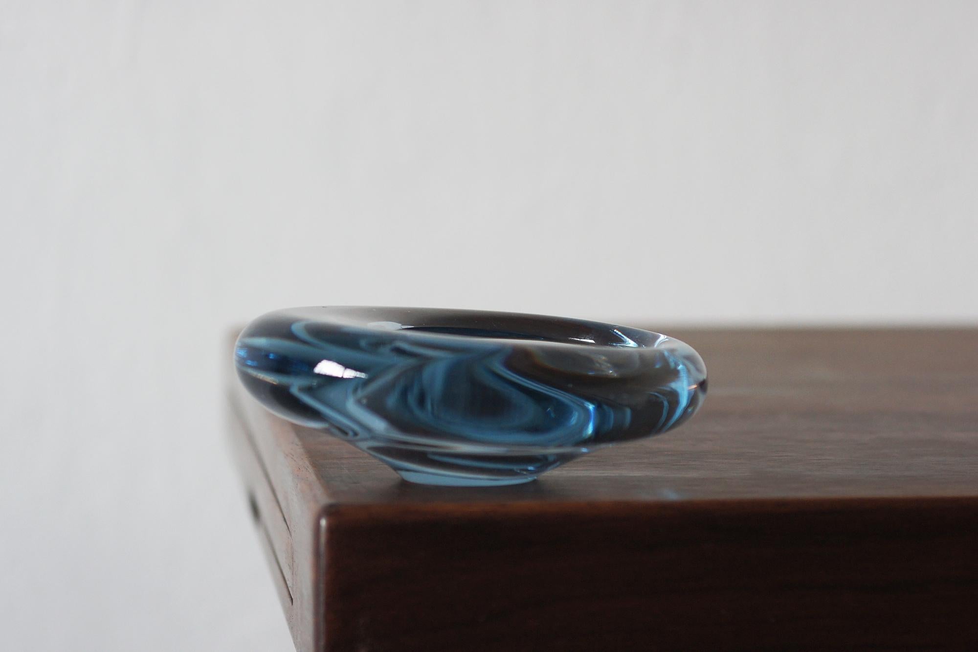 Glass Bowl by Per Lütken for Holmegaard, 1950s