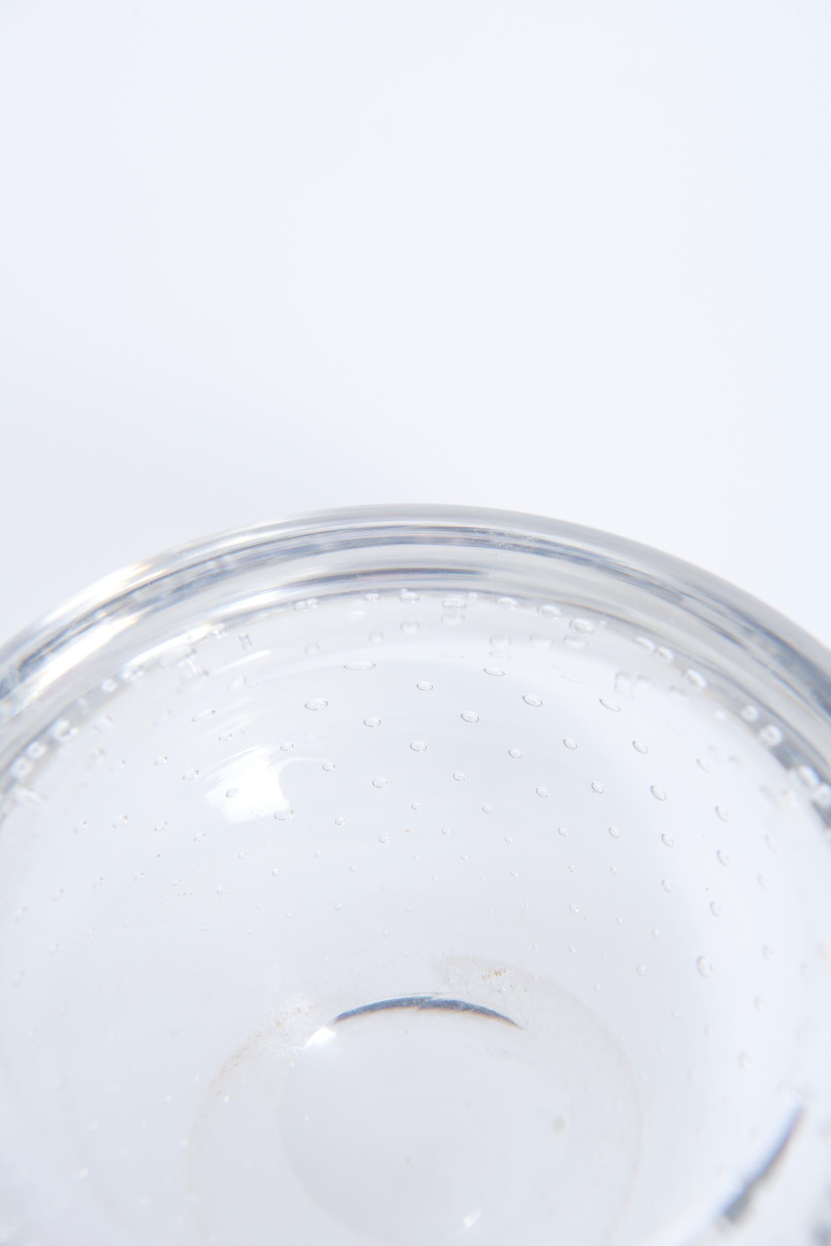 Anglais Bol en verre de Whitefriars en vente