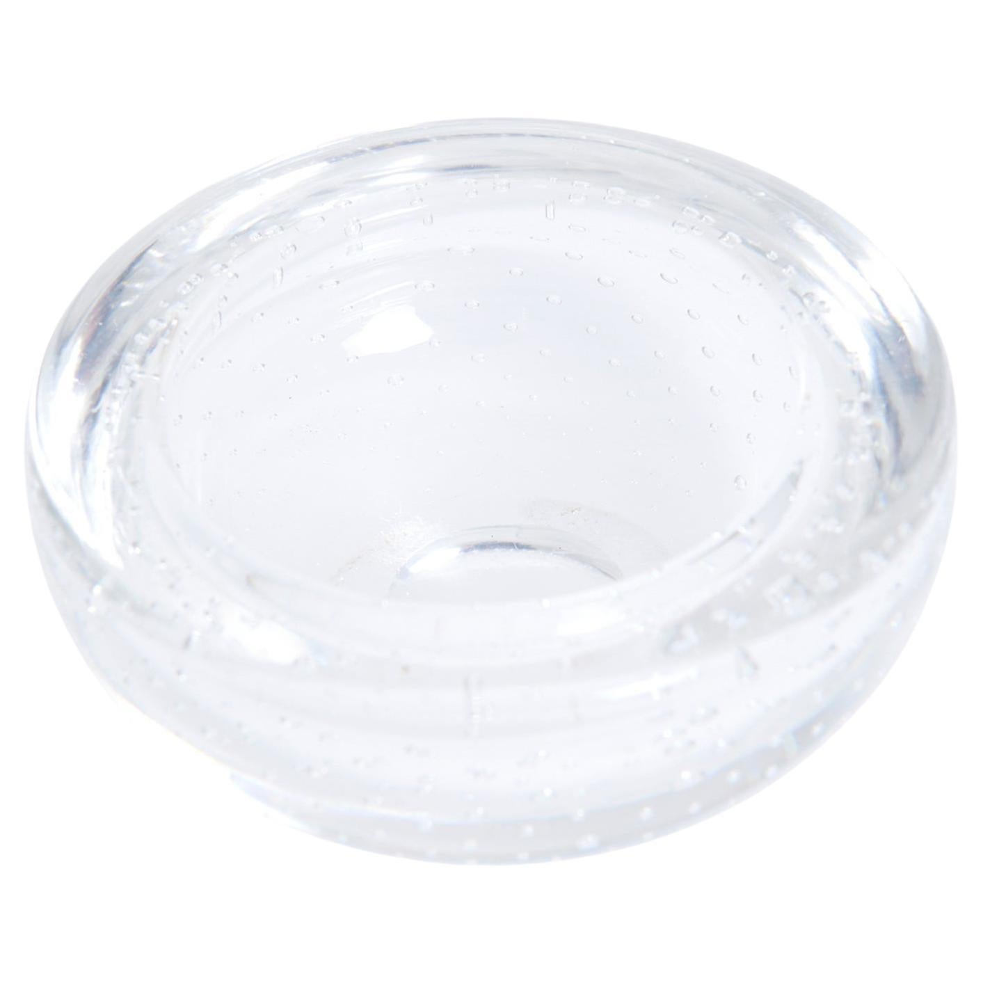 Cuenco de cristal de Whitefriars