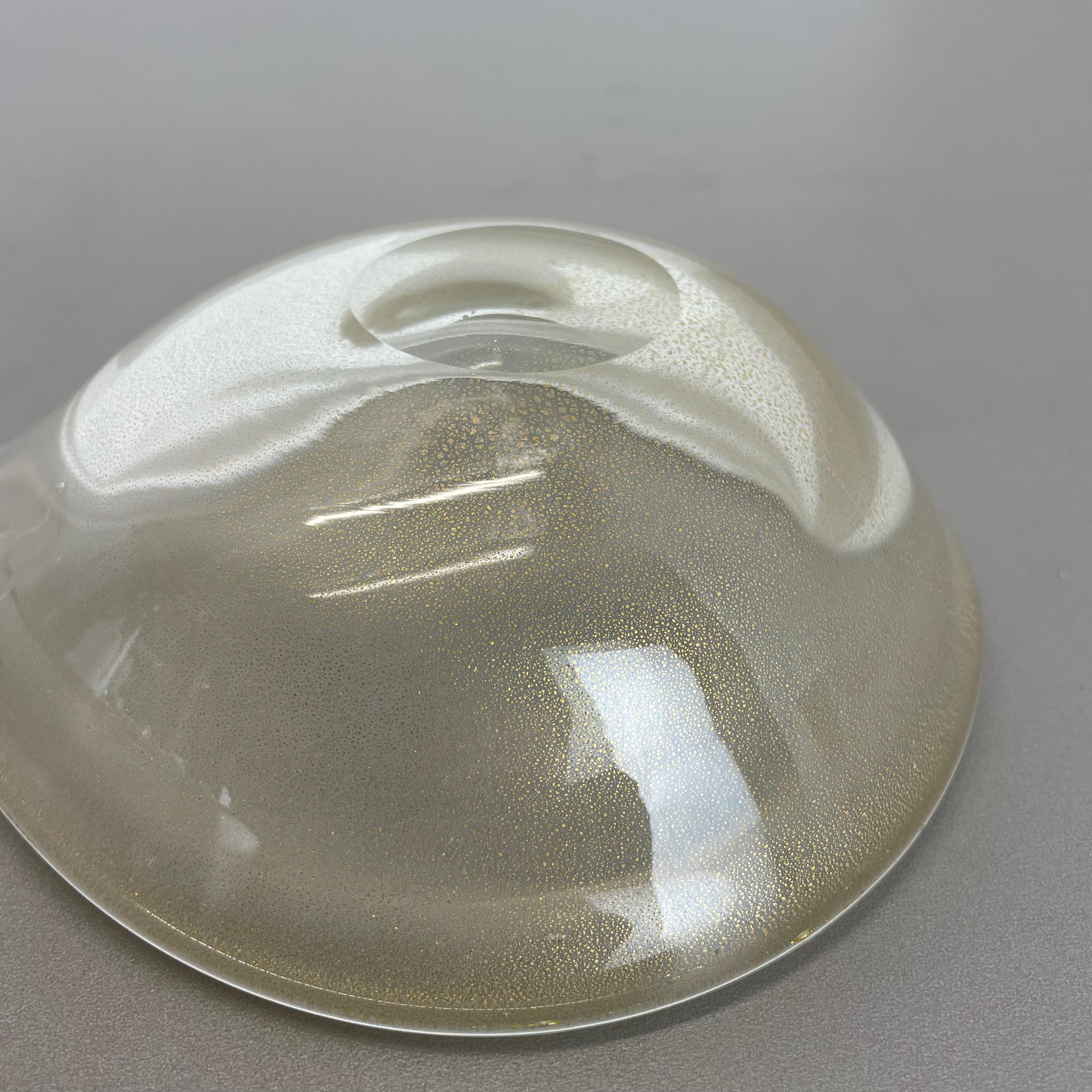 Cendrier en verre de Murano bulle par Barovier et Toso, Italie, années 1970 en vente 10