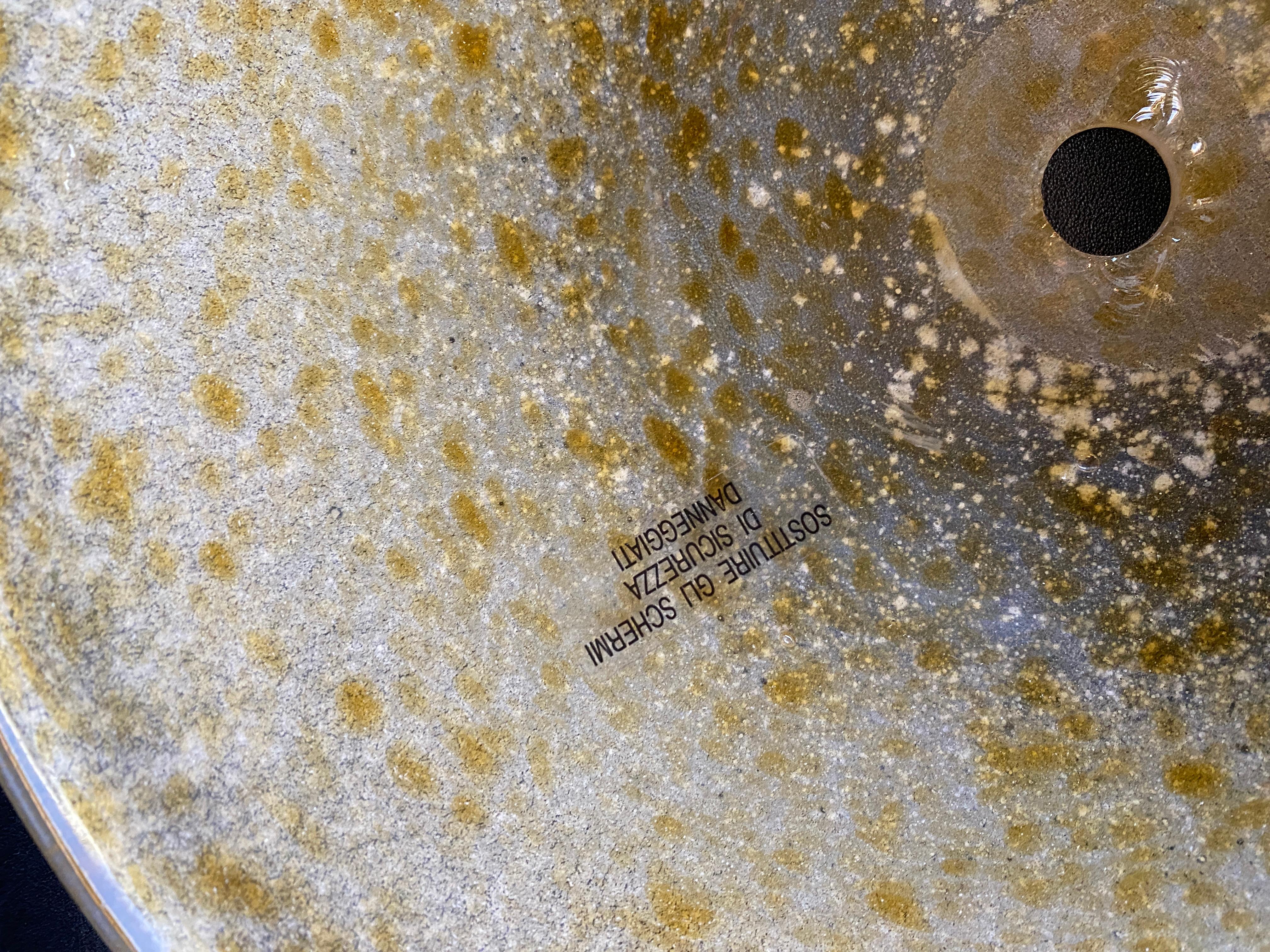 French Glass Bowl for Antinea Terzani Wall Sconces by Jean François Crochet