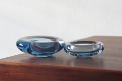 Set di 2 ciotole in vetro di Per Lütken per Holmegaard, 1950