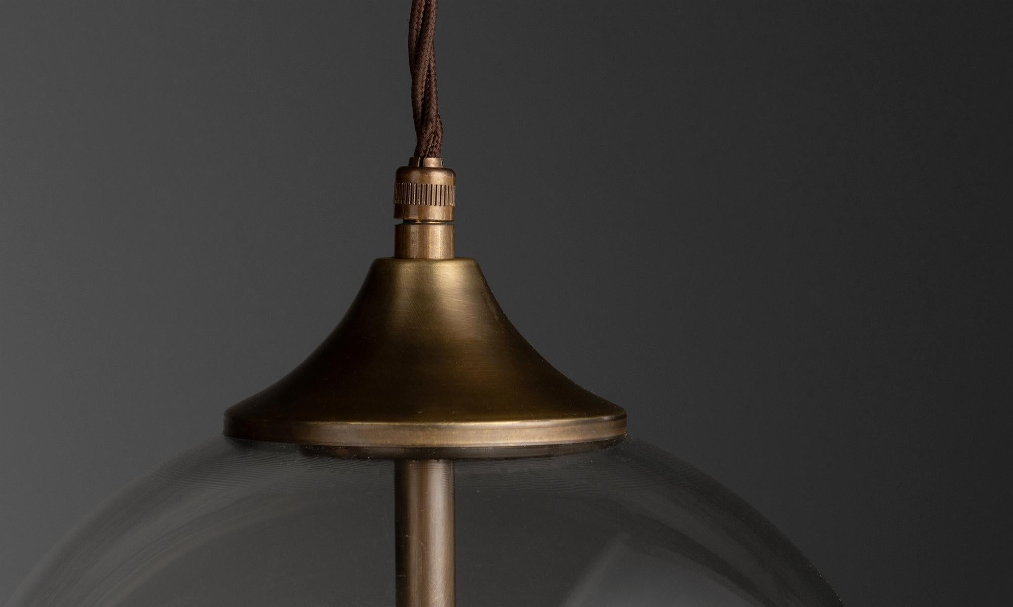 Ottone Ciondolo in vetro e ottone, Made in Italy in vendita