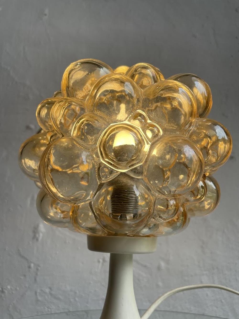 Lámpara de sobremesa Bubble de Helena Tynell para Limburg, Alemania, 1960-1970 en venta 4