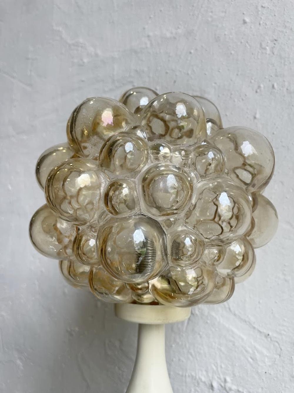 Lámpara de sobremesa Bubble de Helena Tynell para Limburg, Alemania, 1960-1970 Alemán en venta