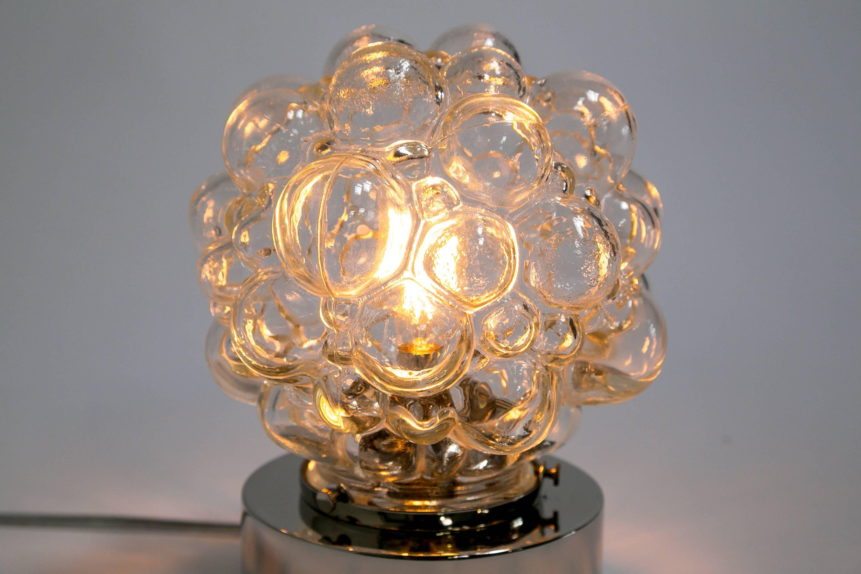 Organic Modern Glass Bubbles Table Lamp