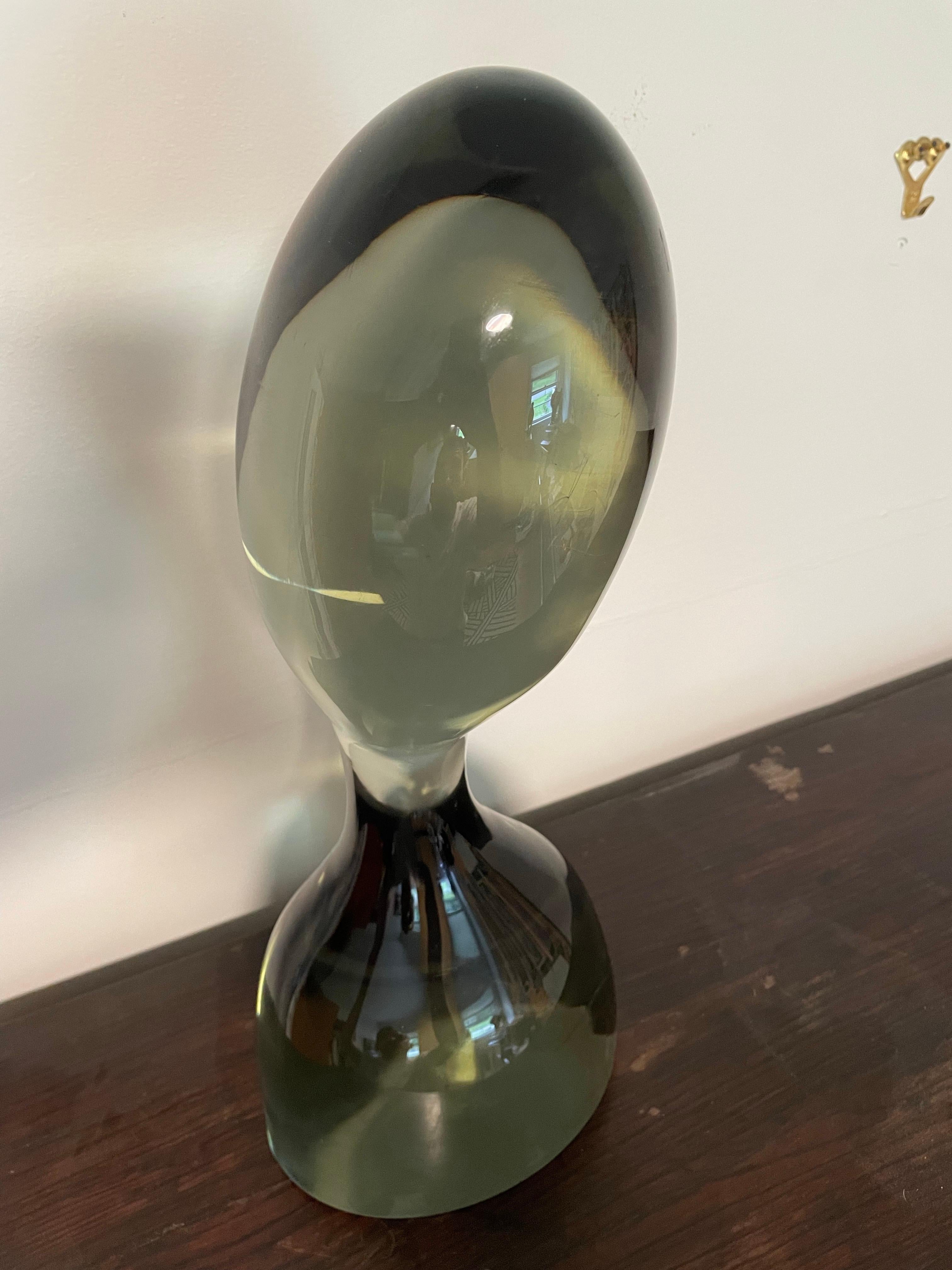 Vetro Busto in vetro di Livio Seguso, 1976 in vendita