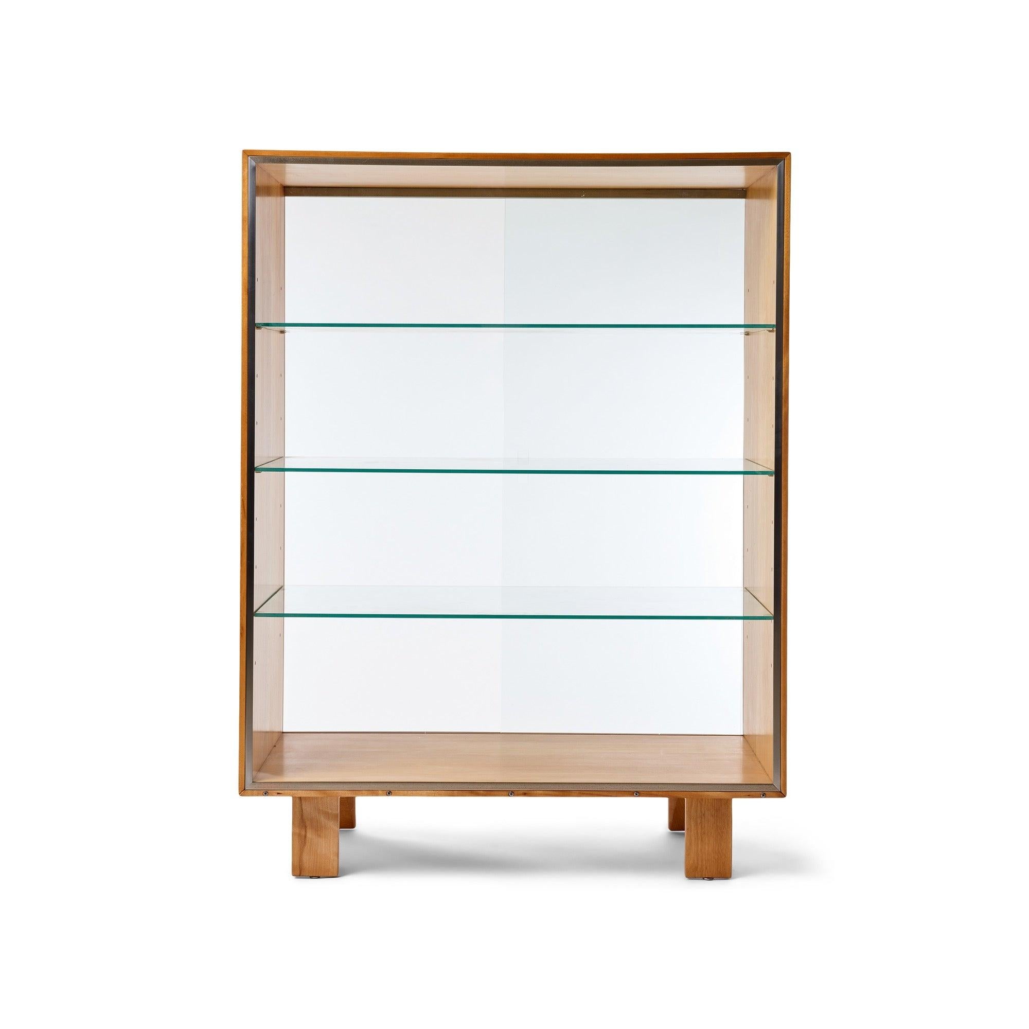 Armadio in vetro di George Nelson per Herman Miller In condizioni discrete in vendita a Sagaponack, NY