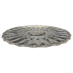 Glass Cake Stand Vintage Modern