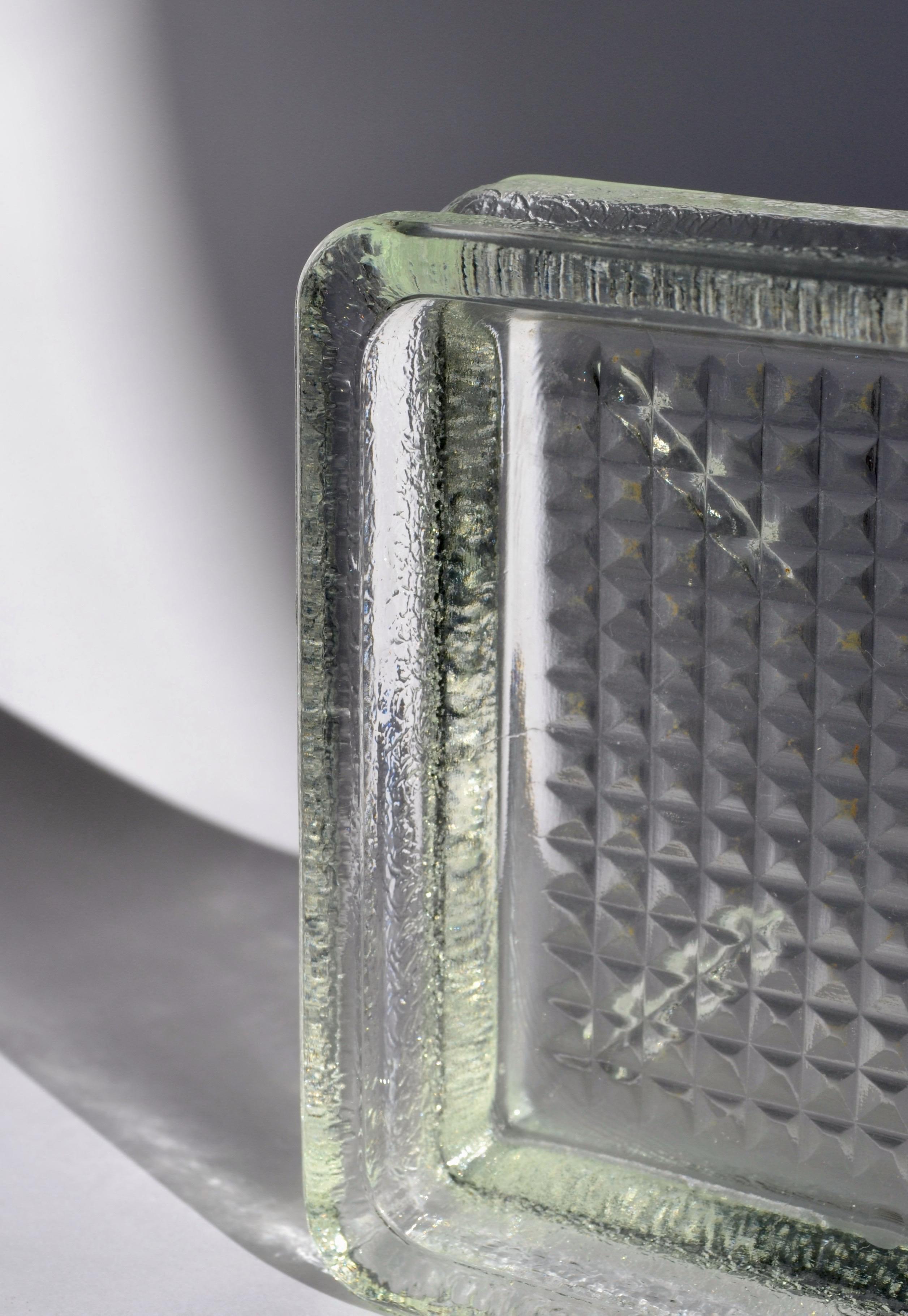 Art déco Catchall en verre, Art Deco Design, Saint-Gobain, France, circa 1928 en vente
