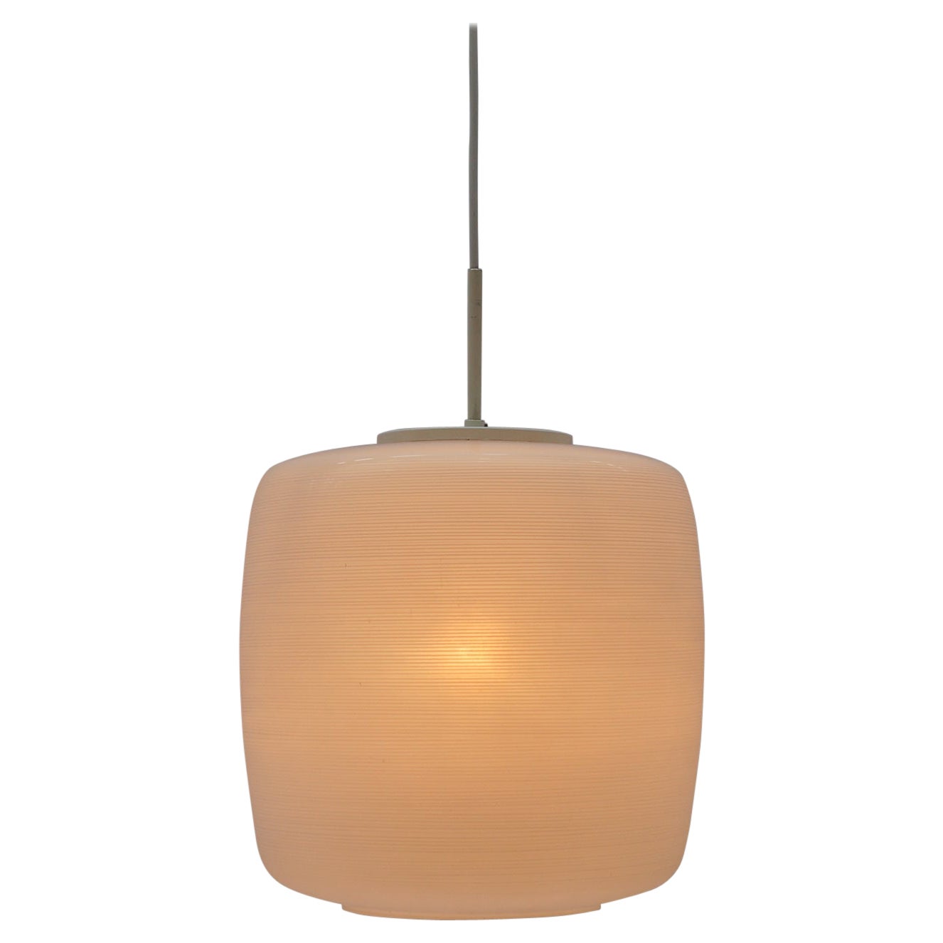 Lámpara de techo de cristal de Wilhelm Wagenfeld para Peill & Putzler, 1954