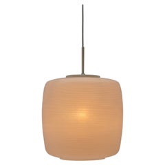 Lámpara de techo de cristal de Wilhelm Wagenfeld para Peill & Putzler, 1954