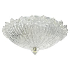 Glass Ceiling Light Fixture, France, 20th Century
