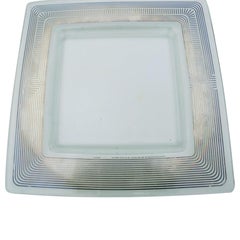 Centre de table en verre de Flavia Alves De Souza pour Egizia by Sottsass Associati silv