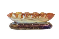 Glass Centerpiece Loetz Austrian Jugendstil, circa 1900