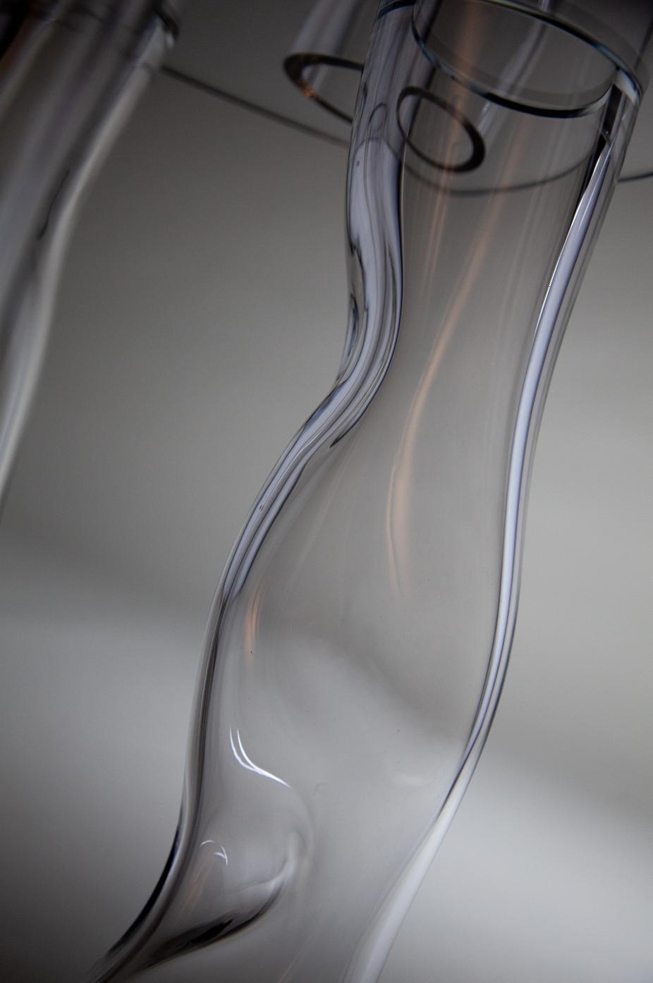 Glasstuhl aus Glas von Clara Jorisch  (21. Jahrhundert und zeitgenössisch) im Angebot