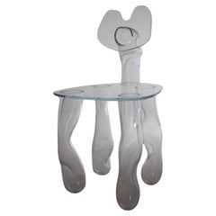 Glass chair by Clara Jorisch