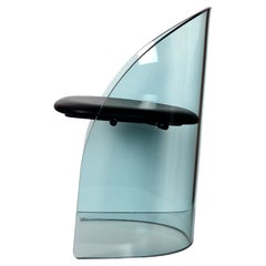 Chaise en verre à la manière de Louis Dierra
