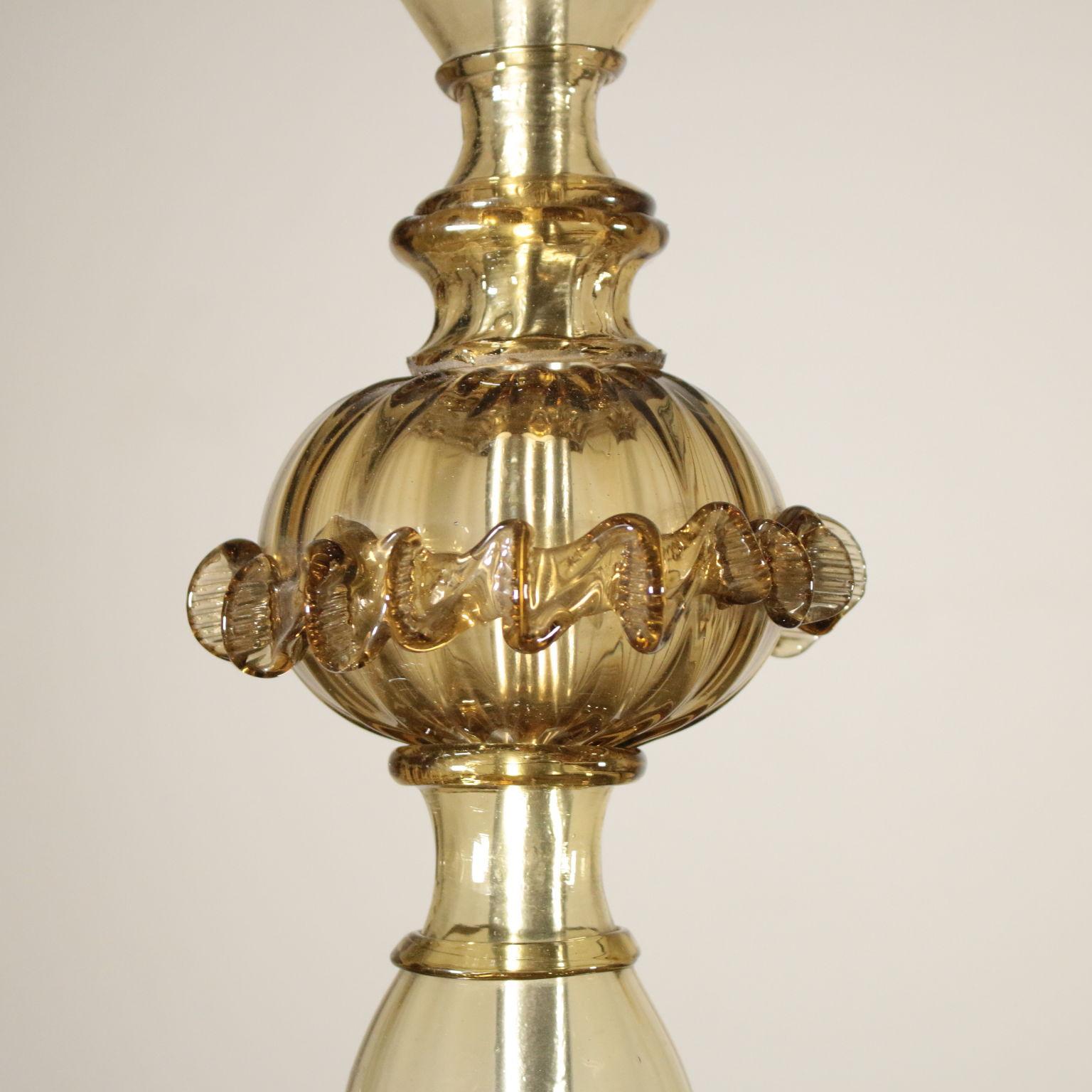 Italian Glass Chandelier from Murano, Italy, 20th Century